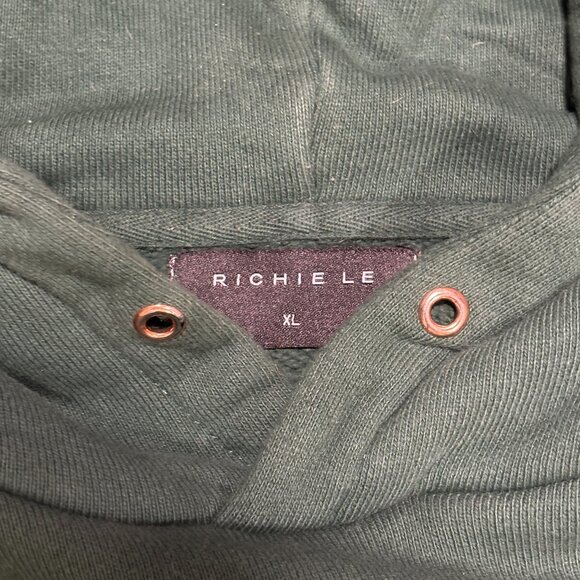 Richie Le Collection Forest Green Daily Hoodie, Size XL - Picture 2 of 3